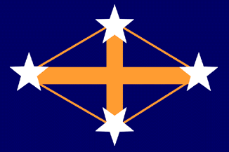 [flag of Japanese Antarctic esploration ships]
