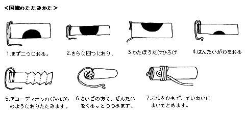 [Flag Folding (Japan)]