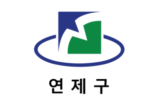 [Yeonje District flag]