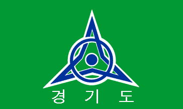 [Former flag of Gyeonggi-do]