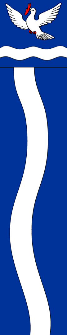 Vertical flag of Eschen