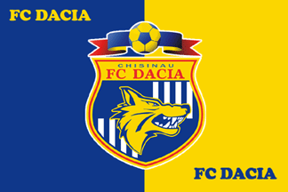 [flag of FC "Dacia" Chisimau]