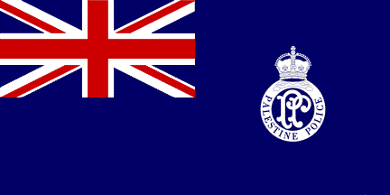 [Palestine Police Force Port and Marine Section Blue Ensign]