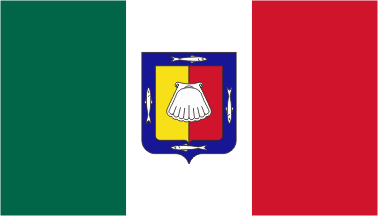 Baja California Sur unofficial tricolor flag