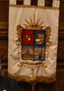 Gonfalon of the municipality council of Irapuato