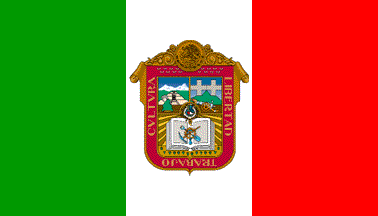 México unofficial tricolor flag