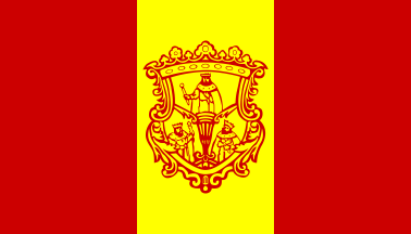 Alternate version of the flag of Morelia