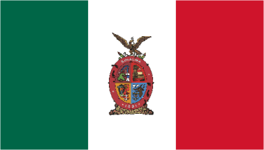 Sinaloa unofficial tricolor flag