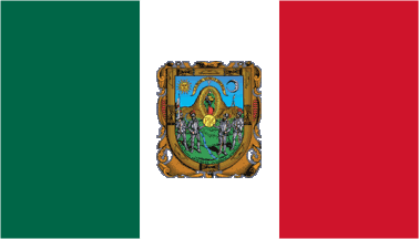 Zacatecas unofficial tricolor flag