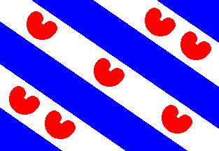 [Provincial flag of Friesland]