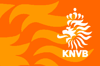 HOLLAND `KNVB` CREST FLAG ORANGE - Soccer Plus