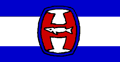 [Original fish shops flag]