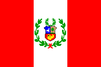 Flag of Peru of 1825