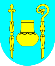 [Warlubie coat of arms]