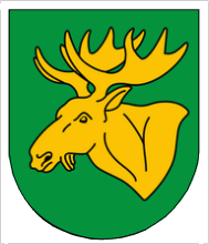 [Łochów coat of arms]