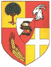 [Nowa Sucha coat of arms]]