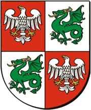 [Warszawa-Zachód Coat of Arms]