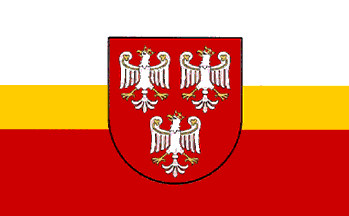 [Olkusz county flag]