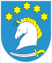 [Dziemiany coat of arms]