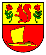 [Ostróda rural district Coat of Arms]