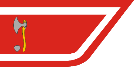 [Bartoszyce county flag]