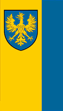 [Opolskie voivodship table flag]
