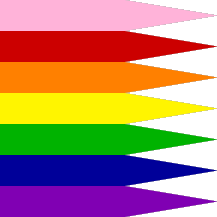 Gay Pride Rainbow Flag