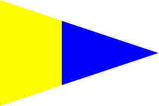 [Signal flag 5]