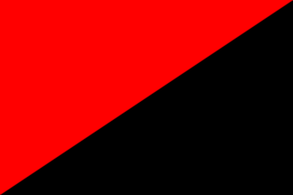 Black Red Diagonal