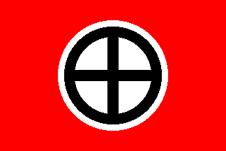 Sun cross Neo-Nazi flag #2