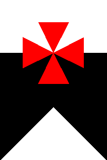 [Bauceans flag with cross]