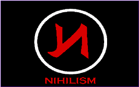 [Nihilism movement flag]