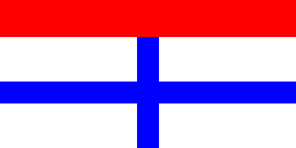 [flag of Kézdivásárhely, Harghita County]