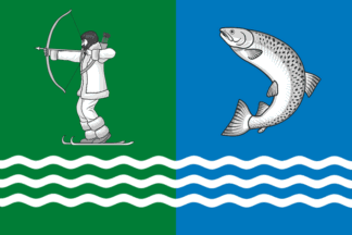 Belomorsky District flag