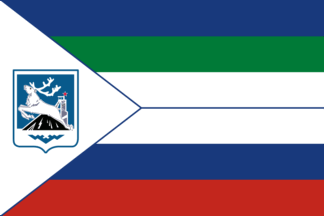 Flag of Vorkuta city