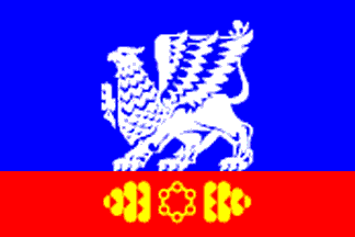 Flag of Sayansk city