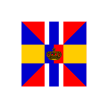 [Royal Command flag]