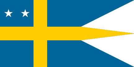 [Rear Admiral flag of Sweden]