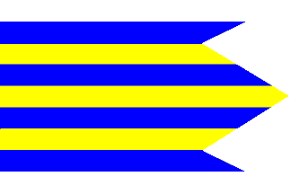 [flag of Dolná Streda]
