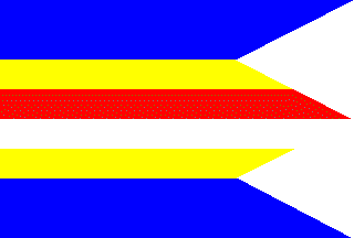 [flag of Dolná Poruba]
