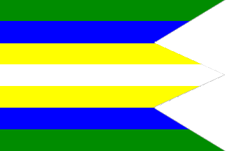 [flag of Zemplínska Teplica]