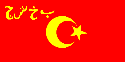Flag of Bukharian PSR in 1923