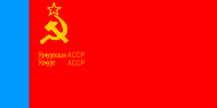 Flag of Udmurtia 1978