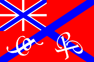 incorrect image of the flag of the Military-operational division of Centrobalt (1917-1918)