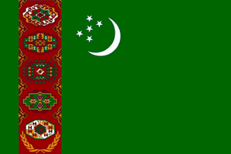 [The Flag of Turkmenistan]