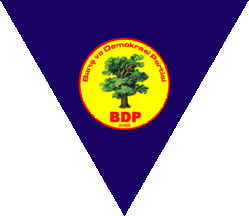 Bdp Ribbon Color Peace and Democracy Party (Turkey)