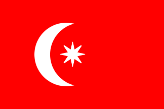 [Ottoman Empire flag]
