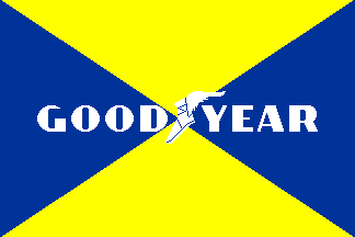 [Goodyear flag]
