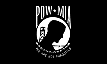 Details about   " POW MIA You Are Not Forgotten Flag " Lapel Pin Tie Hat Apron Prisoner of War 