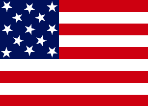 [U.S. 13 star/9 stripe flag]
